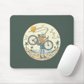 Skeleton Summer Bike Muismat (Met muis)