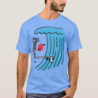 Skeleton Surf T-shirt