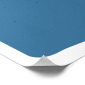 Skeleton Surfen Californië Beach Poster (Hoek)