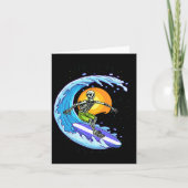 Skeleton Surfer Halloween Kostuum Mannen Vrouwen K Kaart (Voorkant)