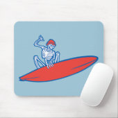 Skeleton Surfer Muismat (Met muis)