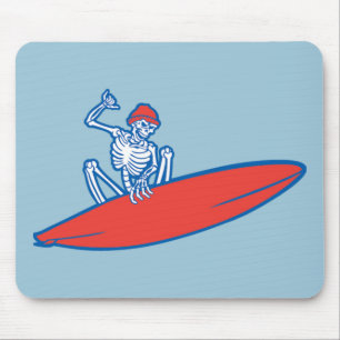 Skeleton Surfer Muismat