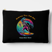 Skeleton Surfer Riding A Wave Etui (Voorkant)