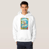 Skeleton Surfer-serie! Hoodie (Voorkant volledig)