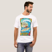 Skeleton Surfer-serie! T-shirt (Voorkant volledig)