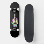 Skeleton Swagger Edition Persoonlijk Skateboard (Voorkant)