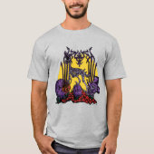 Skeleton T Rex Dinosaur T-shirt (Voorkant)