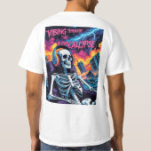 Skeleton T-shirt, hoge kwaliteit T-shirt (Achterkant)