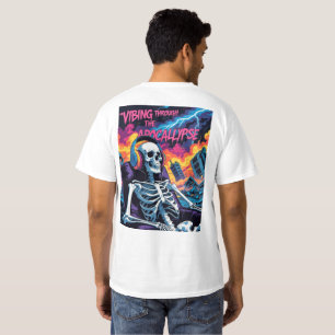 Skeleton T-shirt, hoge kwaliteit T-shirt