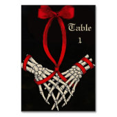 Skeleton Tarot Geïnspireerd Handfasting Table Kaar Kaart (Achterkant)