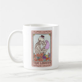 Skeleton Tarot-kaart - Lovers Funny Couple Tarot Koffiemok