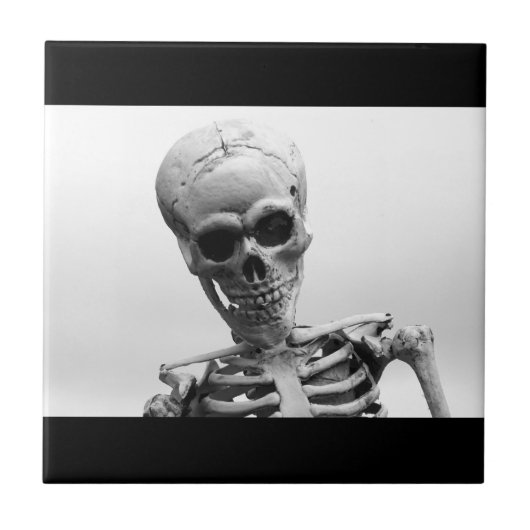 Skeleton Tegeltje (Voorkant)