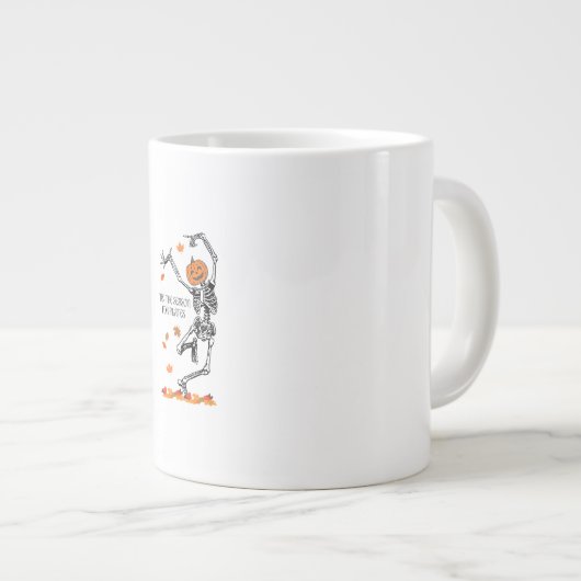 Skeleton Tis The Season For Pilates Meditation Hal Grote Koffiekop (Voorkant rechts)