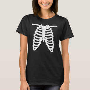 Skeleton Torso Halloween T-shirt