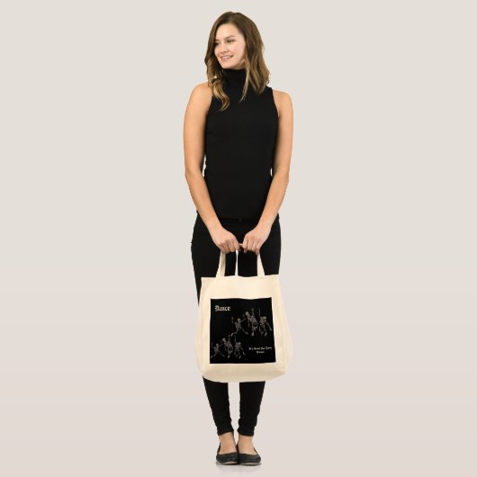 Skeleton Tote Bag (Voorkant (model))