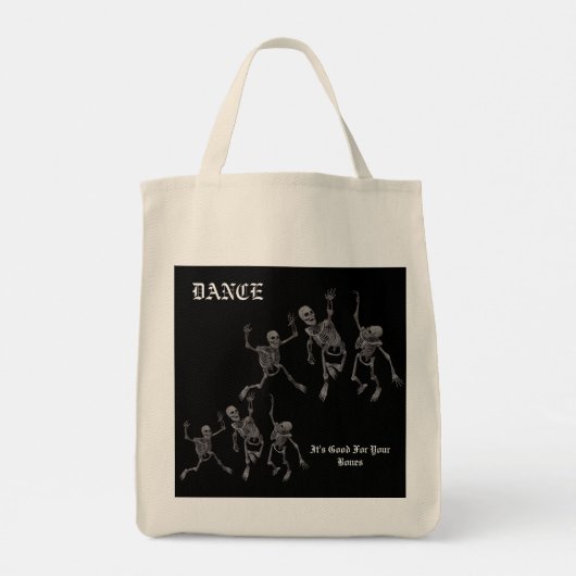 Skeleton Tote Bag (Achterkant)