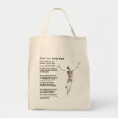Skeleton Tote Bag (Voorkant)