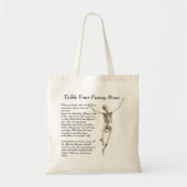 Skeleton Tote Bag (Voorkant)