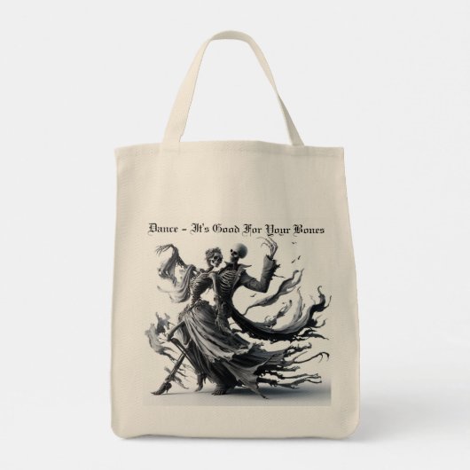 Skeleton Tote Bag (Achterkant)