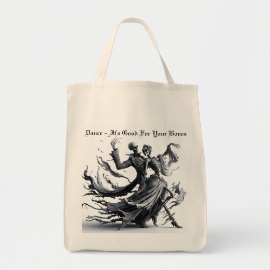 Skeleton Tote Bag (Voorkant)