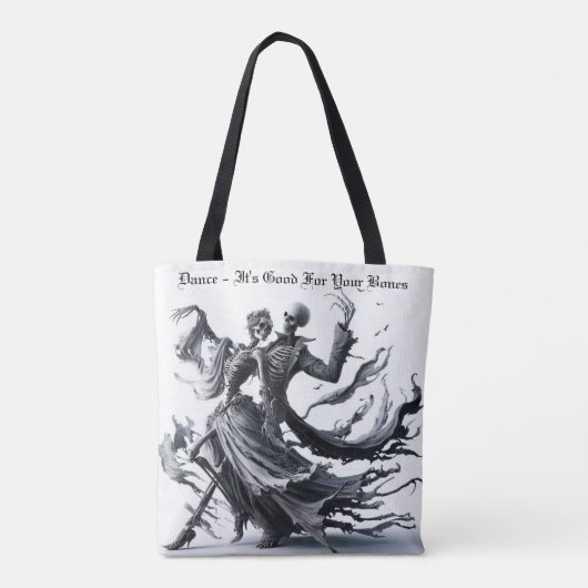Skeleton Tote Bag (Achterkant)