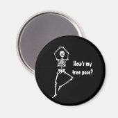 Skeleton Tree Pose - Yoga Magneet (Voorkant / Achterkant)