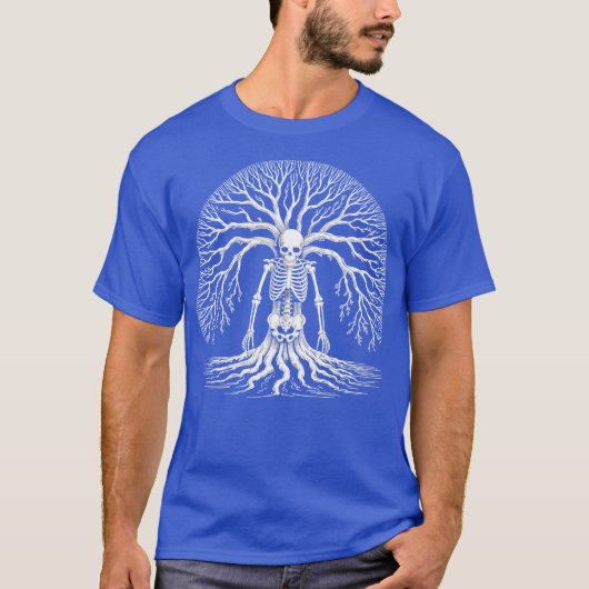 Skeleton Tree T-shirt (Voorkant)