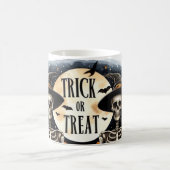 Skeleton Trick or Treat Morph Mug Magische Mok (Center)