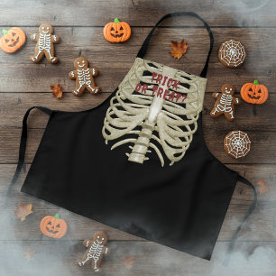 Skeleton Trick or treat Spooky Halloween Kostuum Schort