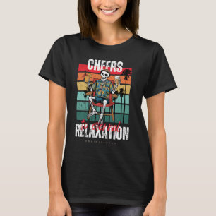 Skeleton Tropical Vibes T-shirt