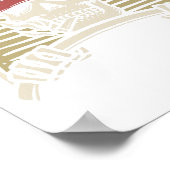 Skeleton Trucker Lazy Halloween Costume Poster (Hoek)