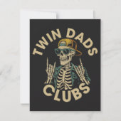 Skeleton Twin Vaders Club Kaart (Voorkant)