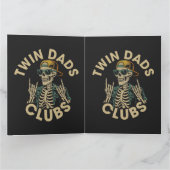 Skeleton Twin Vaders Club Kaart (Binnen)