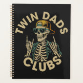 Skeleton Twin Vaders Club Planner (Voorkant)