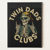 Skeleton Twin Vaders Club Planner (Achterkant)
