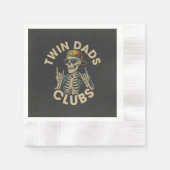 Skeleton Twin Vaders Club Servet (Voorkant)