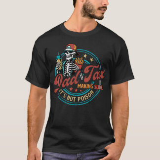 Skeleton Vader Belasting Zorgt Dat Het Niet Giftig T-shirt
