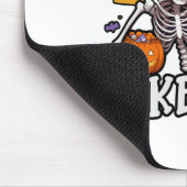 Skeleton Vader Zoon bijpassende Halloween kostuum Muismat (Hoek)