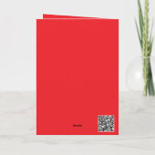 Skeleton Valentine's Day Kaart (Achterkant)