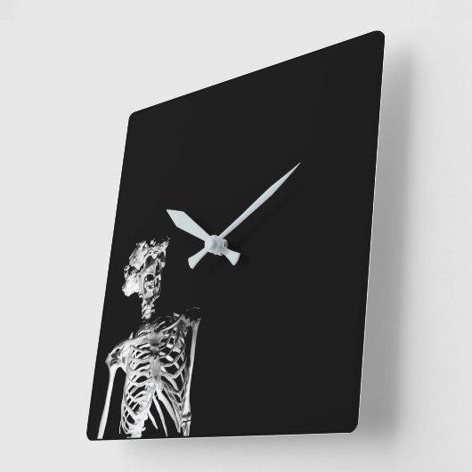 Skeleton Vierkante Klok (Hoek)