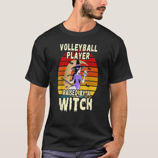 Skeleton Volleyball Retro Halloween 2021 S T-shirt (Voorkant)