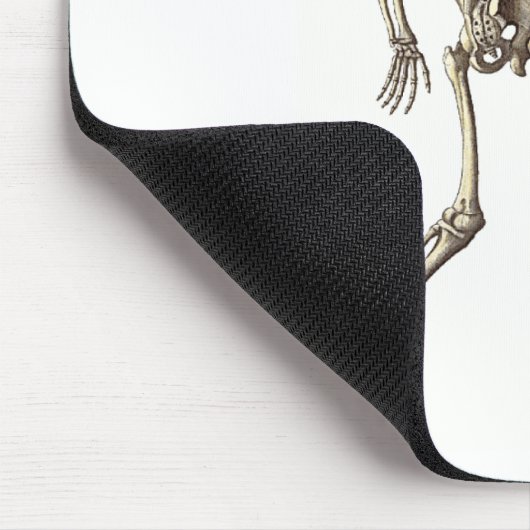 Skeleton Waving Mousepad Muismat (Hoek)