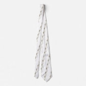 Skeleton Waving Necktie Stropdas (Achterkant)