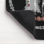 Skeleton Wedding Muismat (Hoek)