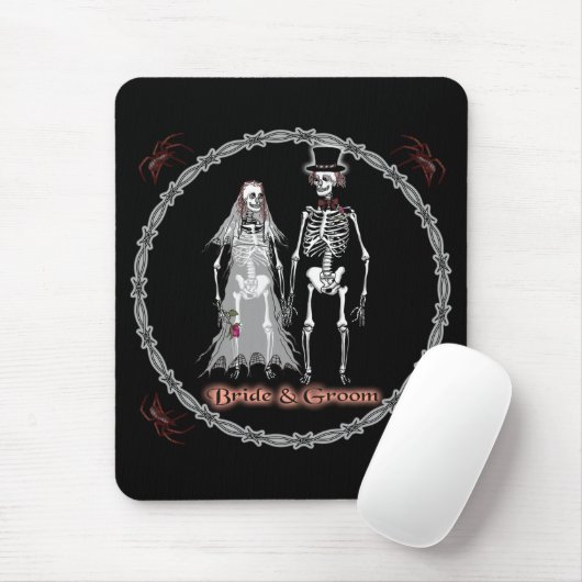 Skeleton Wedding Muismat (Met muis)