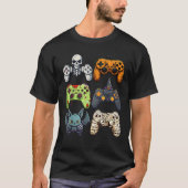 Skeleton Witch Zombie Mummy T-shirt (Voorkant)