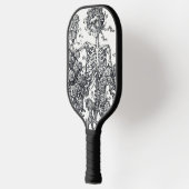 Skeleton with Roses Pickleball Paddle (Links)