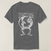  Skeleton Wolf Lover Wilde Mannen Leopard G T-shirt (Design voorkant)