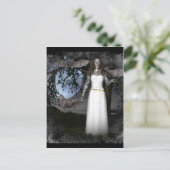 Skeleton Woman Briefkaart (Staand voorkant)