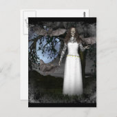 Skeleton Woman Briefkaart (Voorkant / Achterkant)